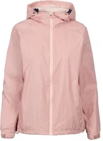 سترة نسائية مقاومة للماء باللون الوردي